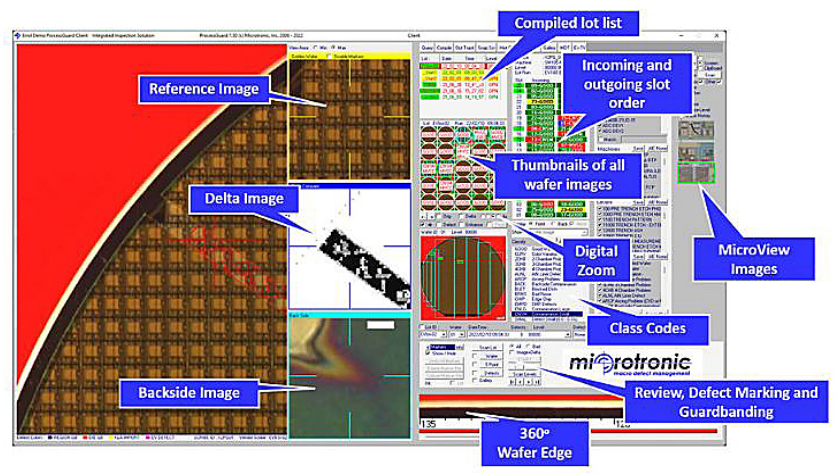 Example of EAGLEview’s comprehansive ProcessGuard defect information database.