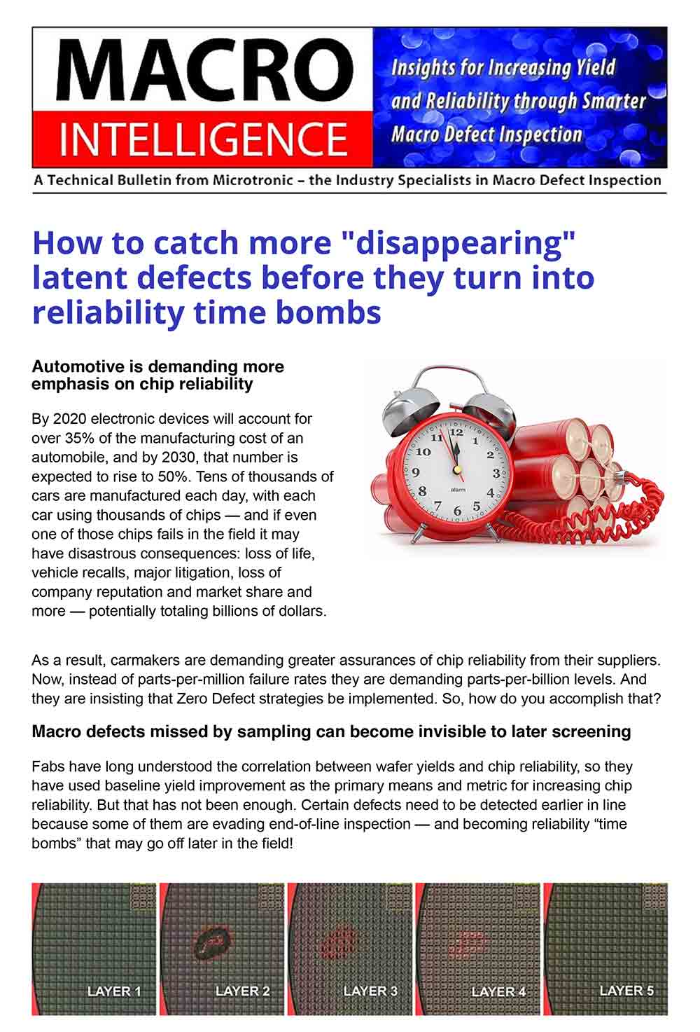 How to catch more “disappearing” latent defects before they turn into reliability time bombs