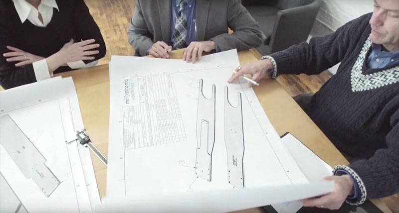 Microtronic Semiconductor Wafer Defect Inspection Innovations & Highlights. Technical drawing.